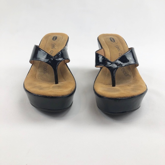 Dr. Scholl’s Fever Cheetah Thong Sandal Wedges
